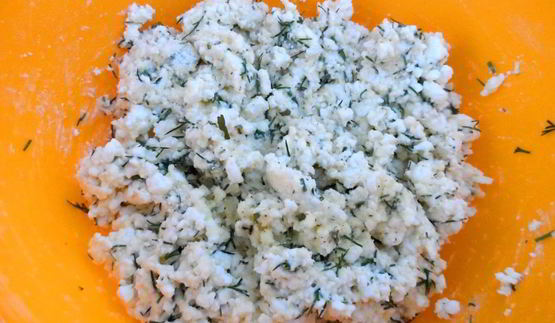 сырники с укропом