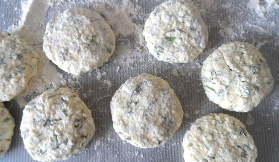 сырники с укропом