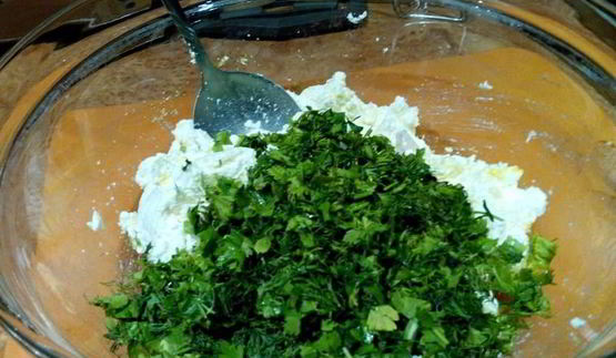 сырники с зеленью