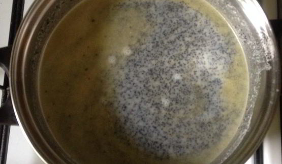 творожник с маком и миндалем