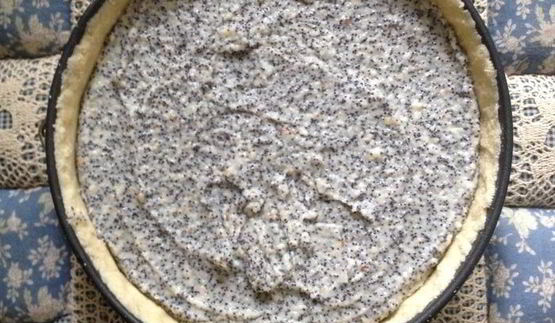 творожник с маком и миндалем