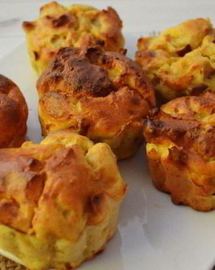 Творожники с яблоком