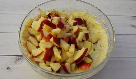 творожники с яблоком