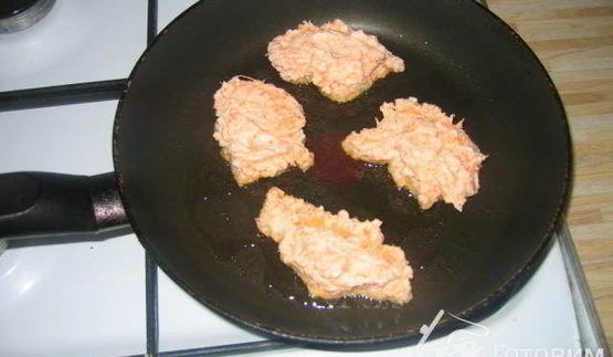 творожно-морковные сырники