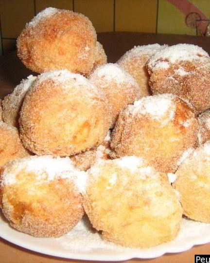 Рецепт творожных персиков — сырников из творожной массы