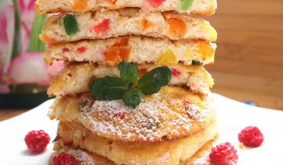 запеченные сырники с цукатами