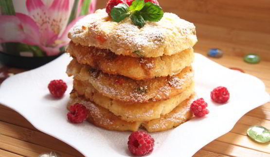 запеченные сырники с цукатами