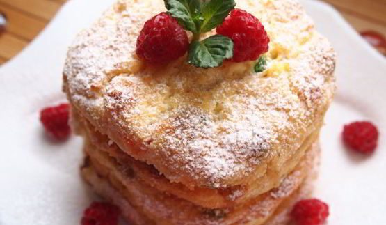 запеченные сырники с цукатами