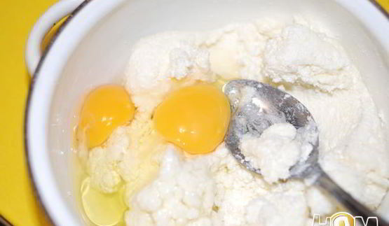 запеченные сырники