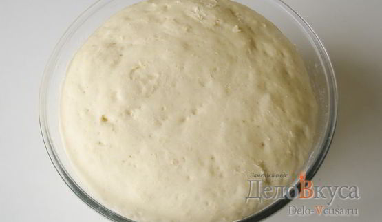 дрожжевое сдобное тесто для пиццы