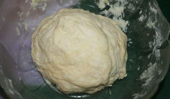 хрустящие корзинки с курицей из домашнего слоеного теста