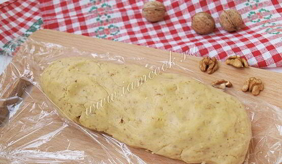 песочное ореховое тесто