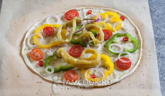 постное тесто для пиццы без дрожжей