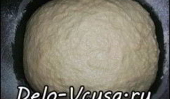 сладкое дрожжевое тесто