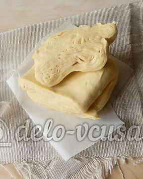 Слоеное бездрожжевое тесто