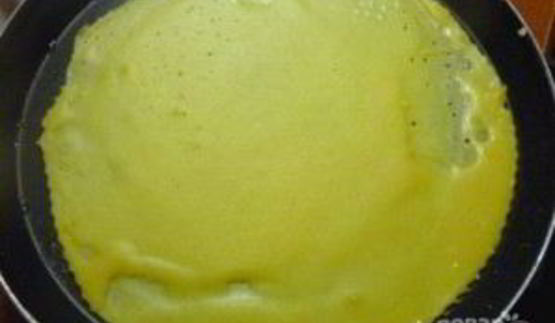 тесто для блинов на воде