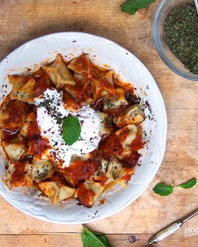 Тесто для мантов с мясом