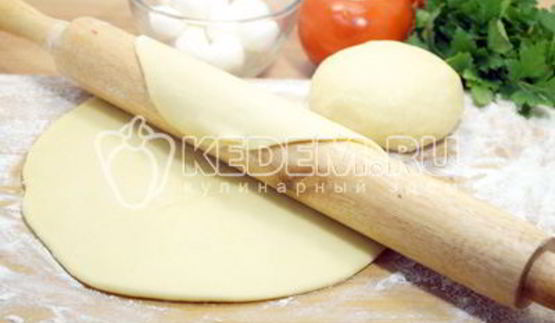 тесто для пиццы без дрожжей