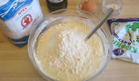тесто для пиццы на кефире