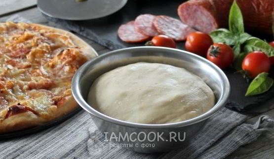 тесто для пиццы на пиве