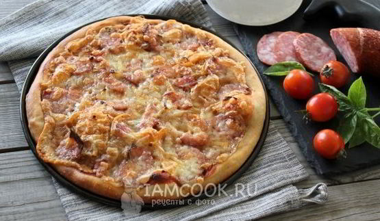 тесто для пиццы на пиве