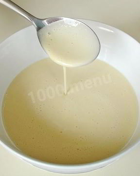 Тесто для тонких блинов на молоке