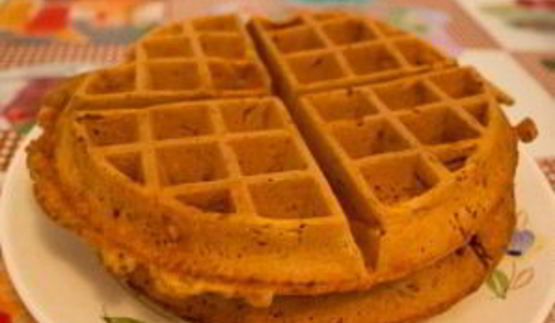 тесто для вафель в вафельнице