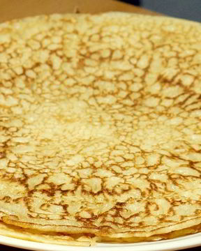 Тесто на блины на молоке