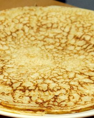 Тесто на блины на молоке