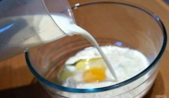 тесто на блины на молоке