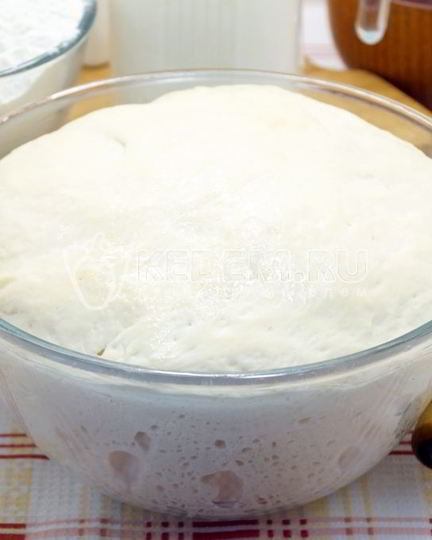 Рецепт теста на кефире для пирожков