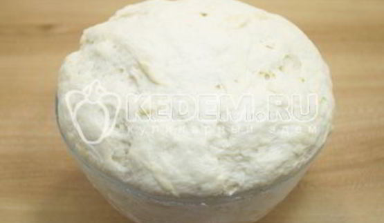 тесто на кефире для пирожков