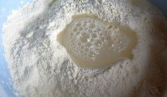 тесто на воде без дрожжей