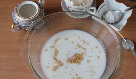 тесто с крахмалом