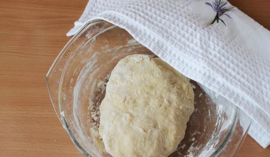 тесто с крахмалом