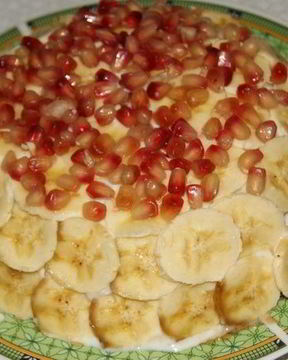 Банановый торт из блинов