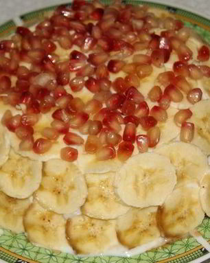 Банановый торт из блинов