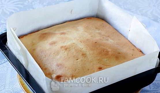 бисквит на сметане