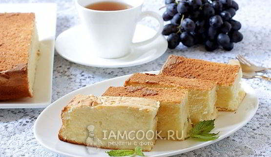 бисквит на сметане