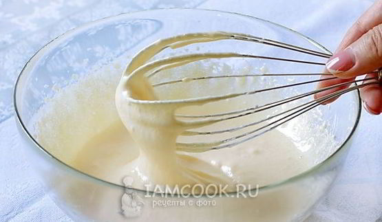 бисквит на сметане