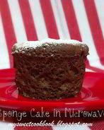 Бисквит в микроволновке