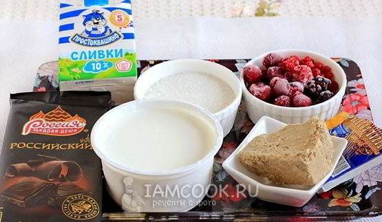 бисквитный торт панчо со сливочным кремом и ягодами