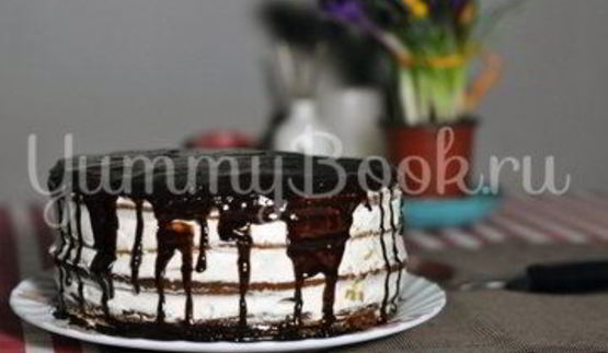 бисквитный торт с кремом