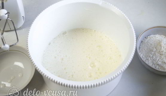 бисквитный торт с творожным кремом