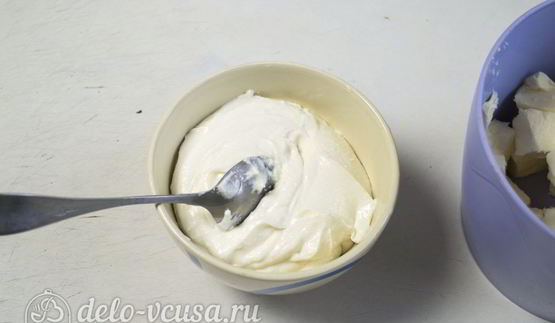 бисквитный торт с творожным кремом