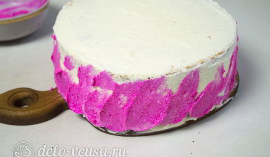 бисквитный торт с творожным кремом