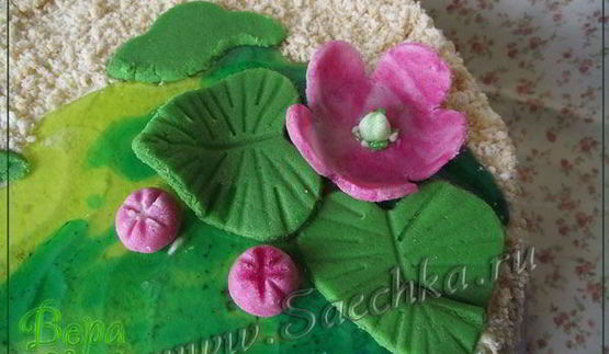 бисквитный торт со сгущенкой и какао