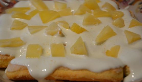 летний торт из печенья савоярди