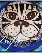 Польский шоколадный торт с тигренком