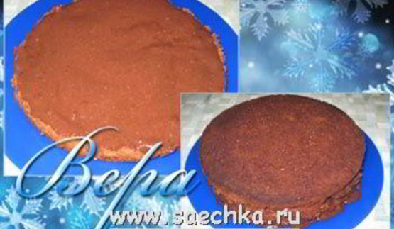 польский шоколадный торт с тигренком